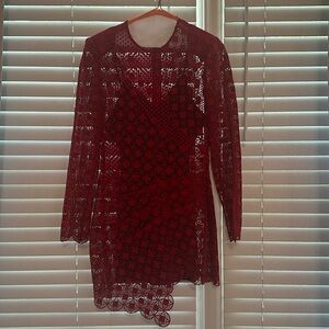 Self Portrait Long Sleeve Dress